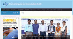 Desktop Screenshot of accsindia.org